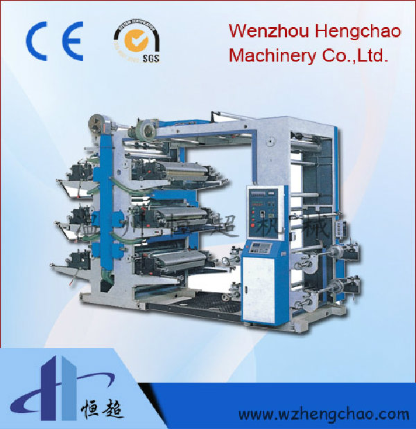 YT系列六色柔性凸版印刷機